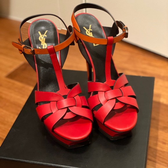 Yves Saint Laurent Shoes - 100% AUTH YSL TRIBUTE HEELS